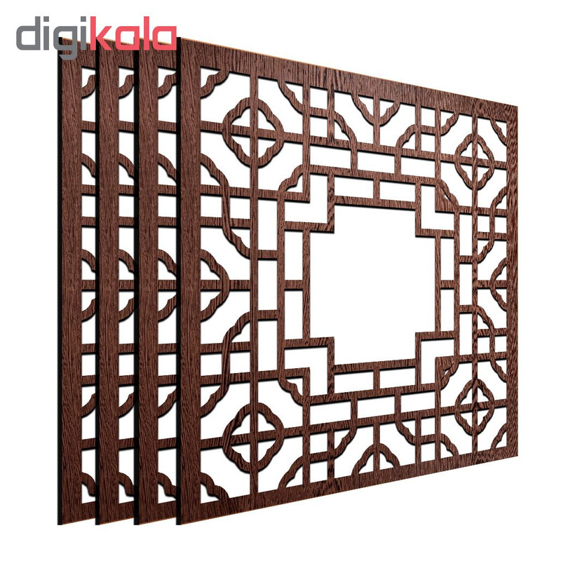 تایل سقفی کد LMG0066-V سایز 60*60 سانتی متر بسته 4 عددی