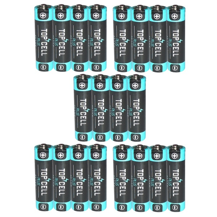 باتری قلمی تاپ سل مدل Super Heavy Duty بسته 20 عددی
