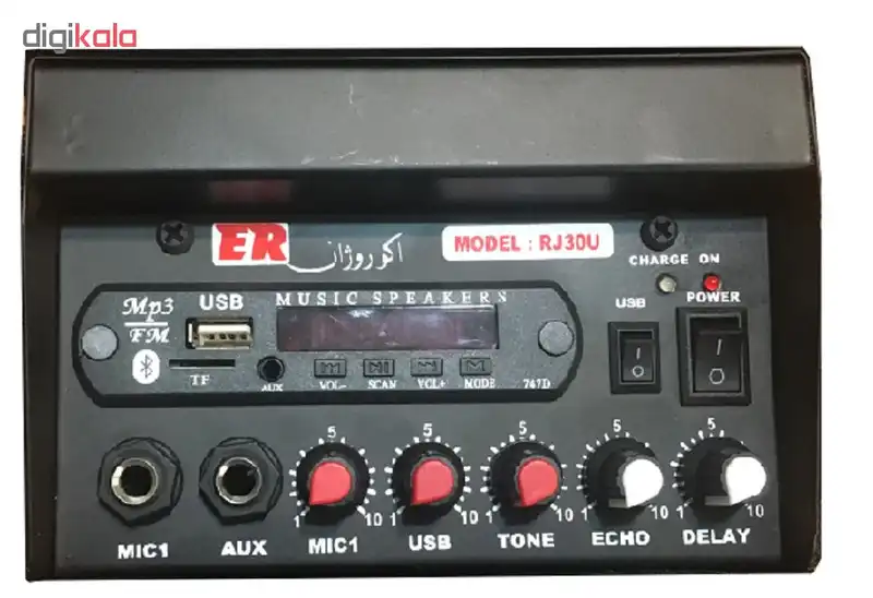 اکو آمپلی فایر همراه اکو روژان مدل RJ30U