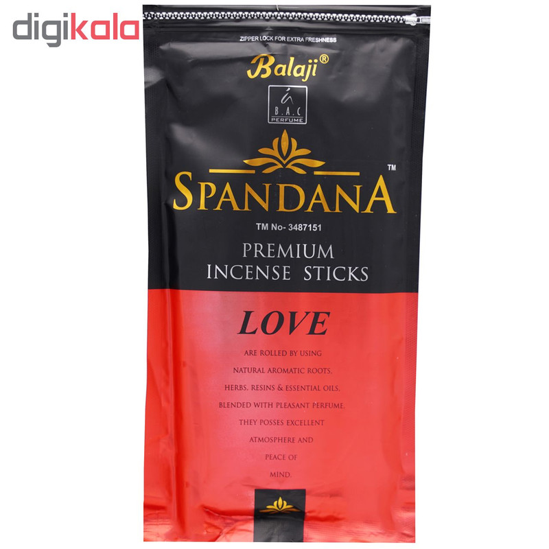 عود بالاجی مدل Spandana Love کد 1156