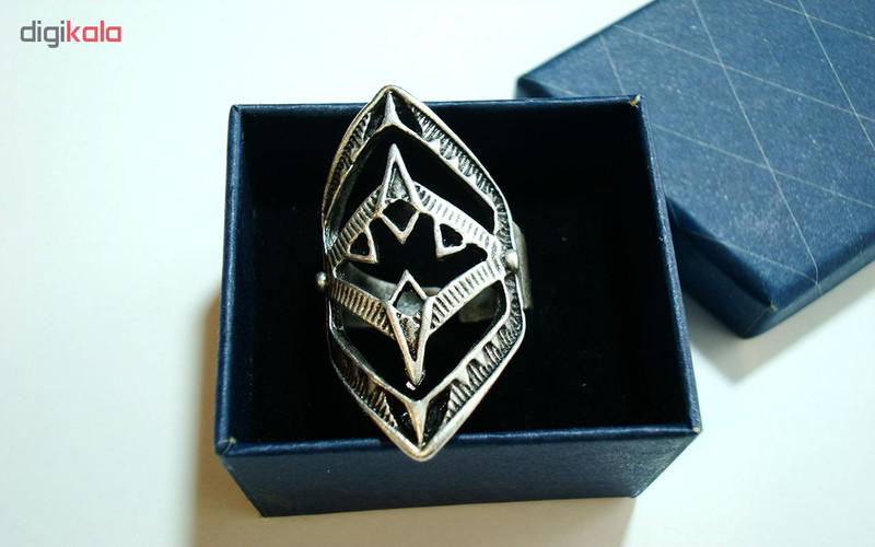 انگشتر زنانه طرح لوزی کد LO23 انگشتر زنانه طرح لوزی کد LO23