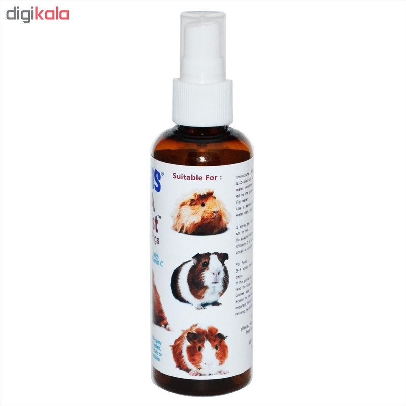 محلول مولتی ویتامین خوکچه هندی اسیس مدل VITA حجم 90 میلی لیتر