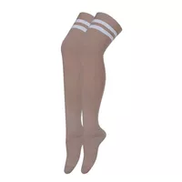 جوراب ساق بلند زنانه ال سون مدل دوخط کد PH820