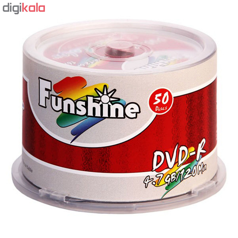 دی وی دی خام فانشاین مدل Fun600 بسته 600 عددی