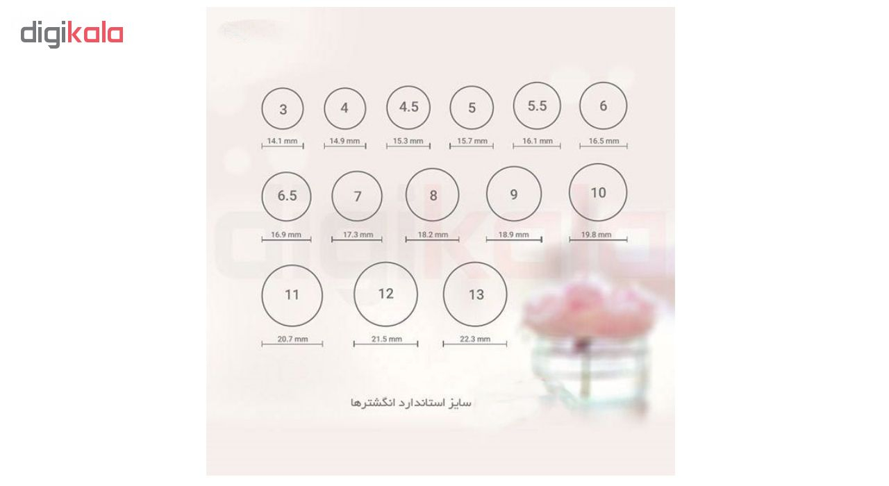 انگشتر نقره مردانه کد w250