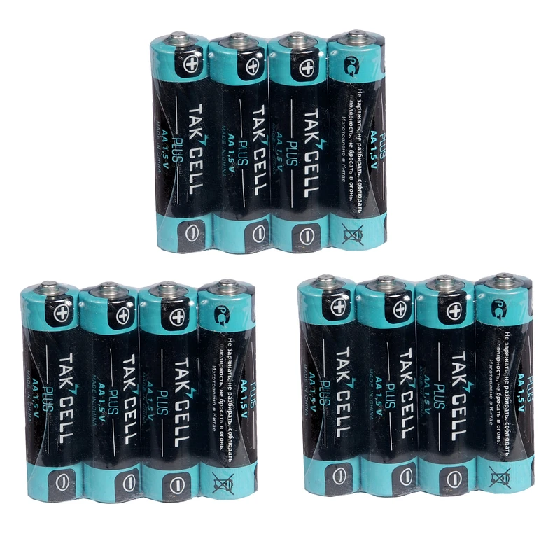 باتری قلمی تکسل مدل Super Heavy Duty بسته 12 عددی