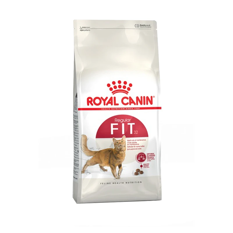 غذای خشک گربه رویال کنین مدل Regular FIT وزن 4 کیلوگرم