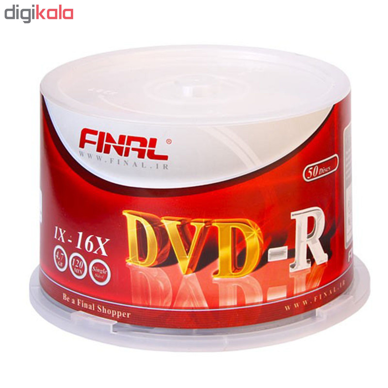دی وی دی خام فینال مدل F600 بسته 600 عددی