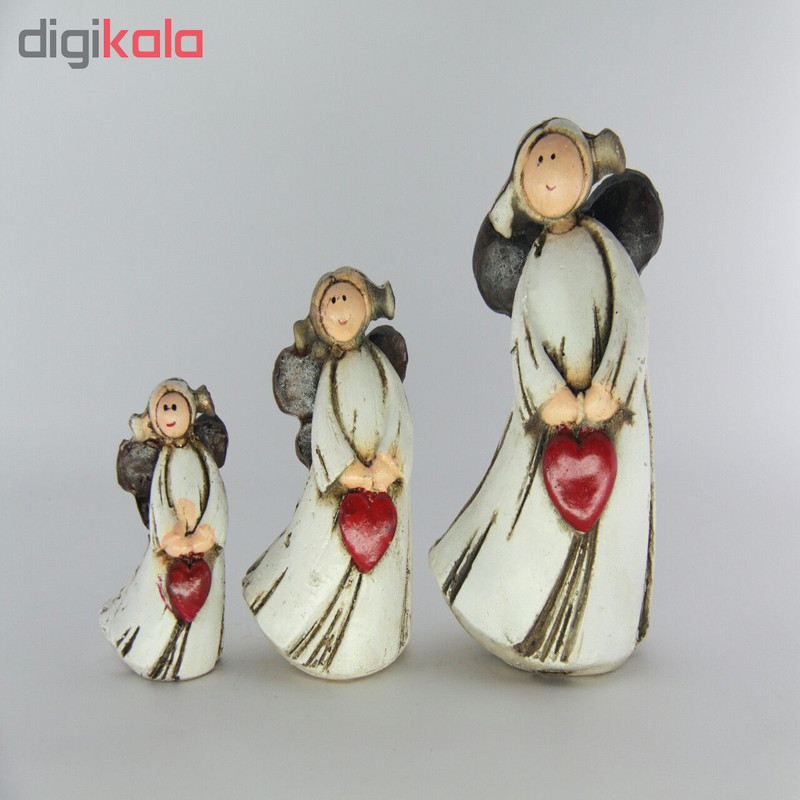مجسمه طرح فرشته کد ۳۳۳ مجموعه ۳ عددی