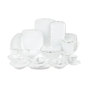 سرویس غذاخوری 105 پارچه چینی پردیس کاشان سری پاریس مدل سارا کد 451