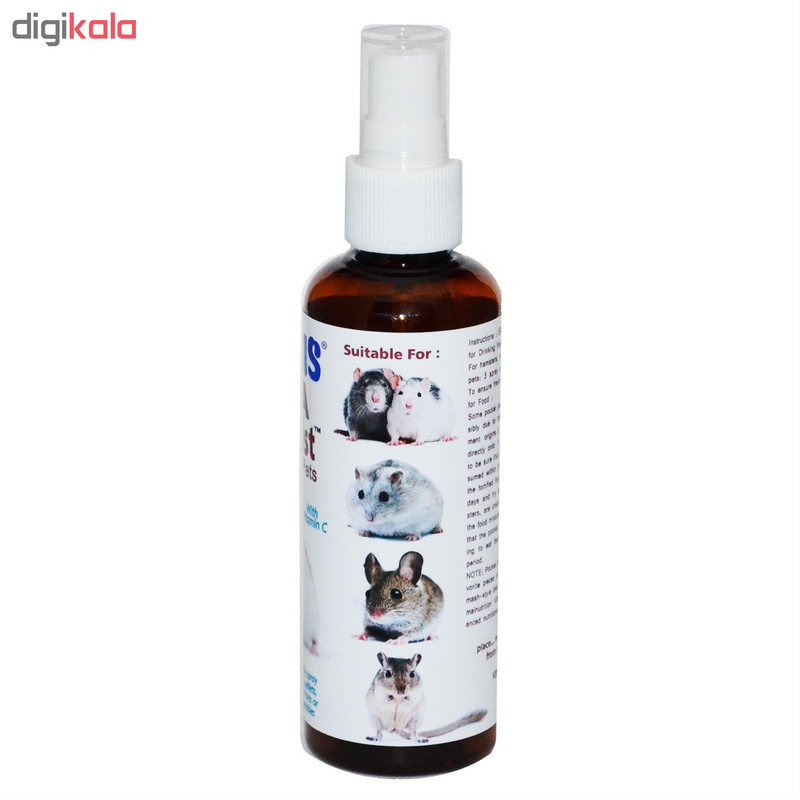 محلول مولتی ویتامین جوندگان کوچک اسیس مدل VITA حجم 90 میلی لیتر