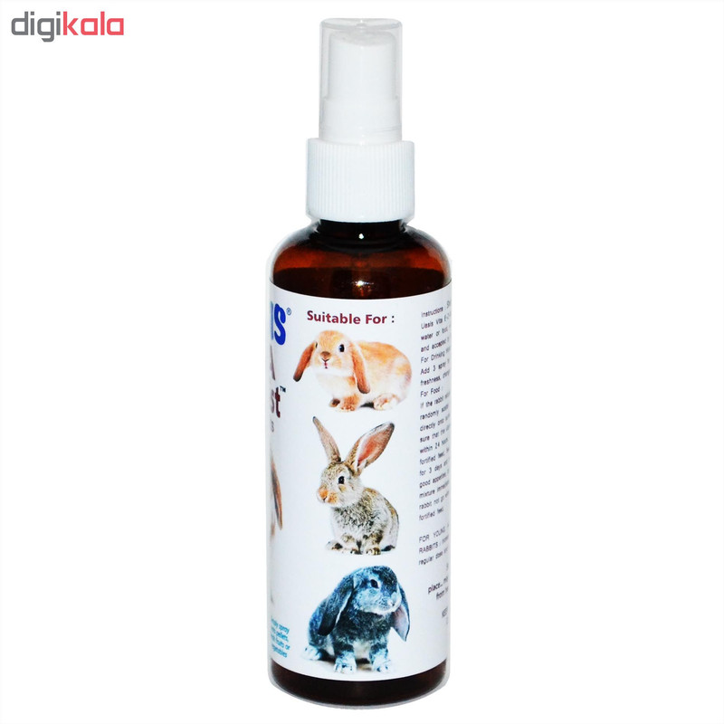 محلول مولتی ویتامین خرگوش اسیس مدل VITA حجم 90 میلی لیتر