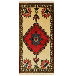 فرش دستبافت کناره طول یک و نیم متری کد 1105782