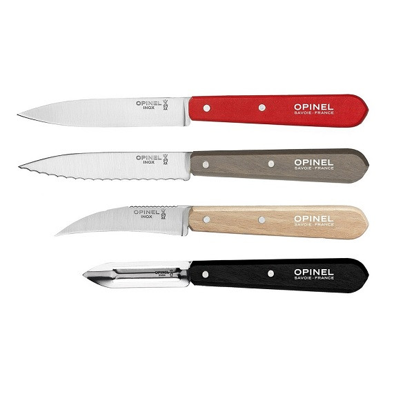 چاقو آشپزخانه اوپینل مدل N111 مجموعه 3 عددی به همراه پوست کن