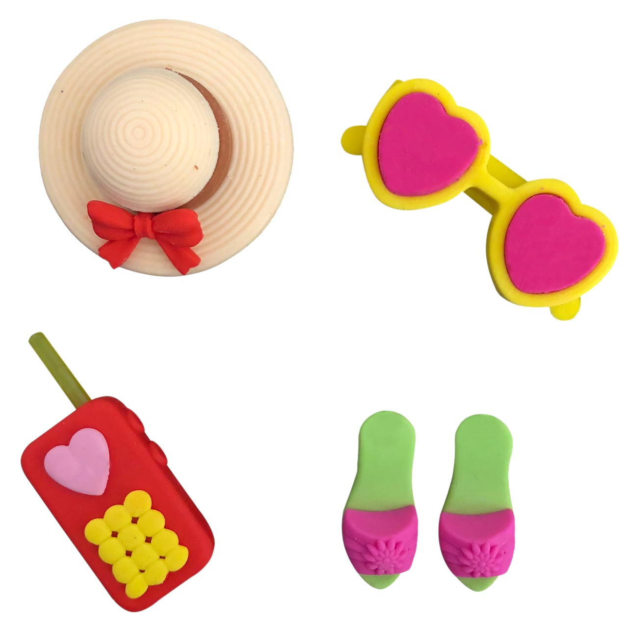 پاک کن طرح کلاه کد SH-335 مجموعه 4 عددی