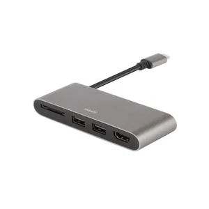 هاب چهار پورت USB-C موشی مدل M123