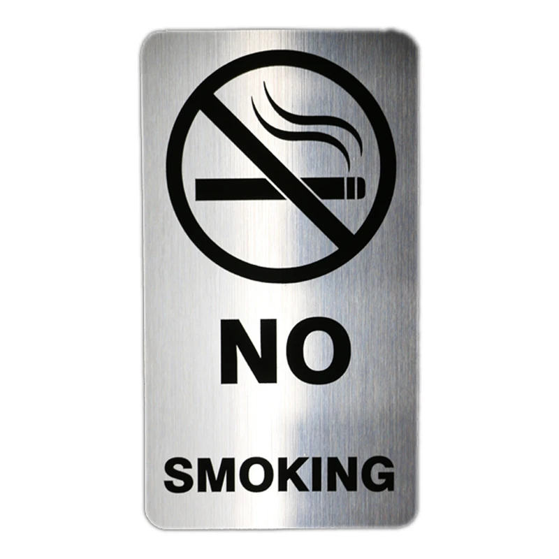 تابلو نشانگر طرح No Smoking کد 68