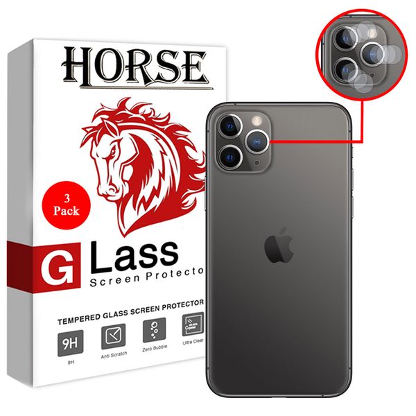 محافظ لنز دوربین هورس مدل UTF مناسب برای گوشی موبایل اپل iPhone 11 Pro بسته سه عددی محافظ لنز دوربین هورس مدل UTF مناسب برای گوشی موبایل اپل iPhone 11 Pro بسته سه عددی