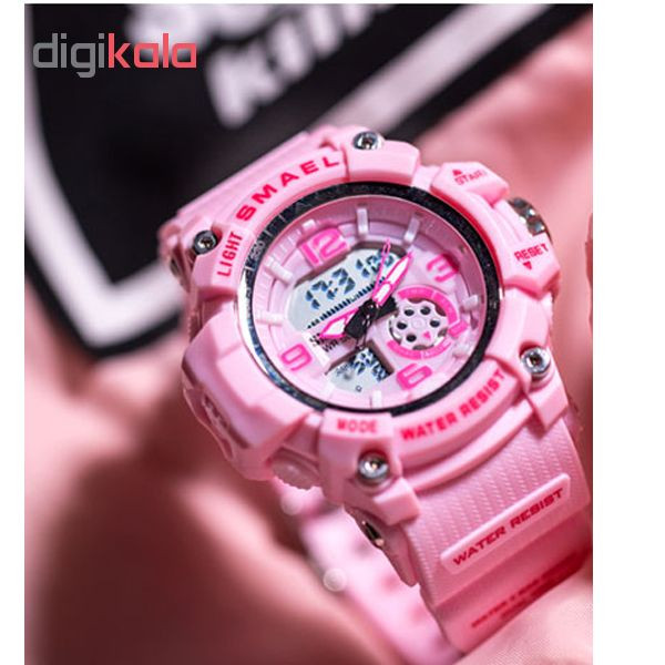 ساعت مچی عقربه ای دخترانه اس میل کد 1808 ساعت مچی عقربه ای دخترانه اس میل کد 1808