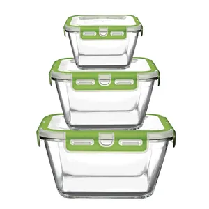 ظرف نگهدارنده پاشا باغچه مدل storemax مجموعه سه عددی