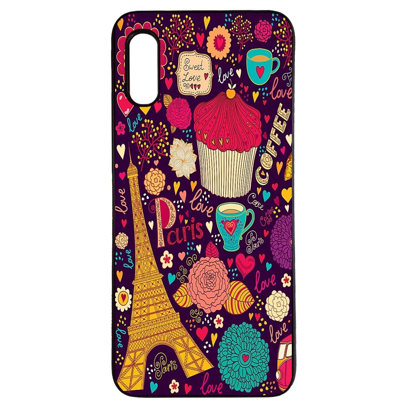 کاور طرح پاریس کد 43168 مناسب برای گوشی موبایل سامسونگ galaxy a50