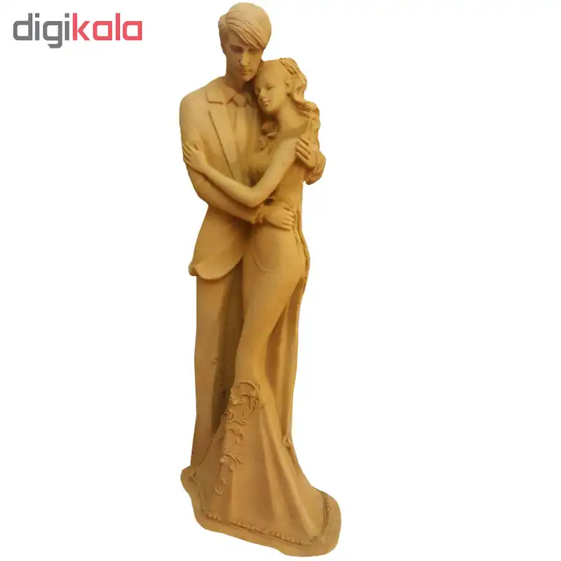 مجسمه لیلپار طرح عروس داماد مدل DKH-7060K