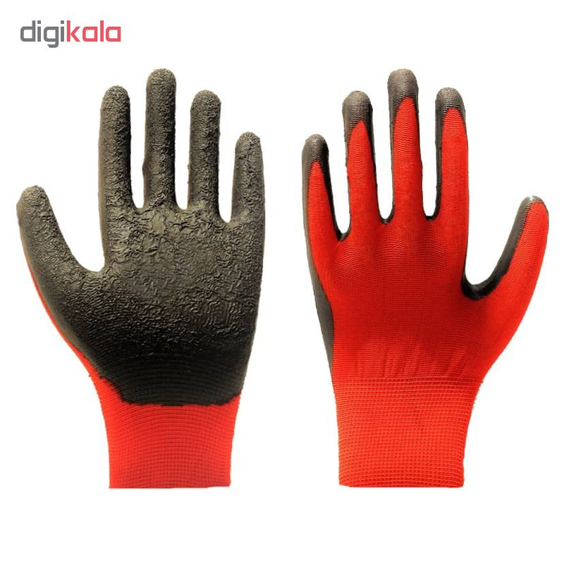 دستگش ایمنی مدل G13L بسته 6 عددی