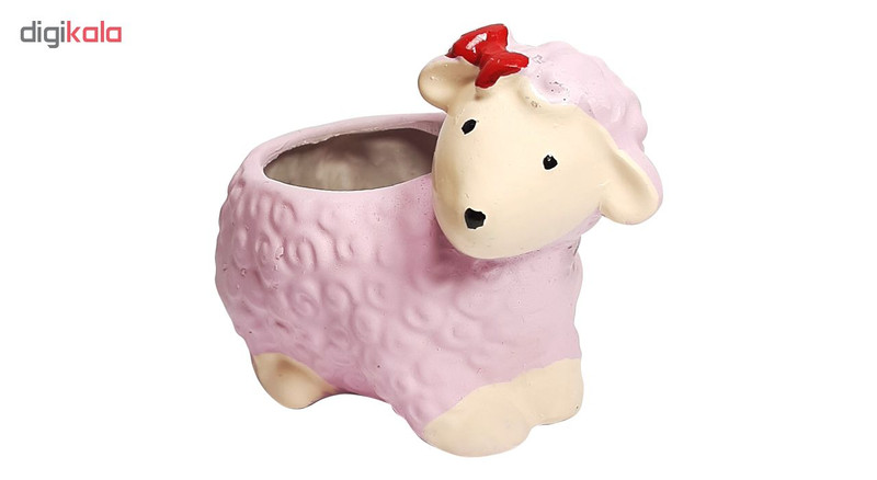 گلدان طرح گوسفند کد 164 مجموعه 2 عددی