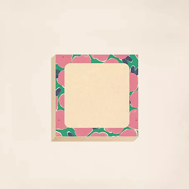 کاغذ یادداشت مریخ مدل Flower 1065 سایز ۹×۹ سانتیمتر