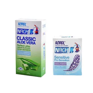 کاندوم ناچ کدکس مدل classic aloe vera بسته 12 عددی به همراه کاندوم مدل sensetive بسته 3 عددی