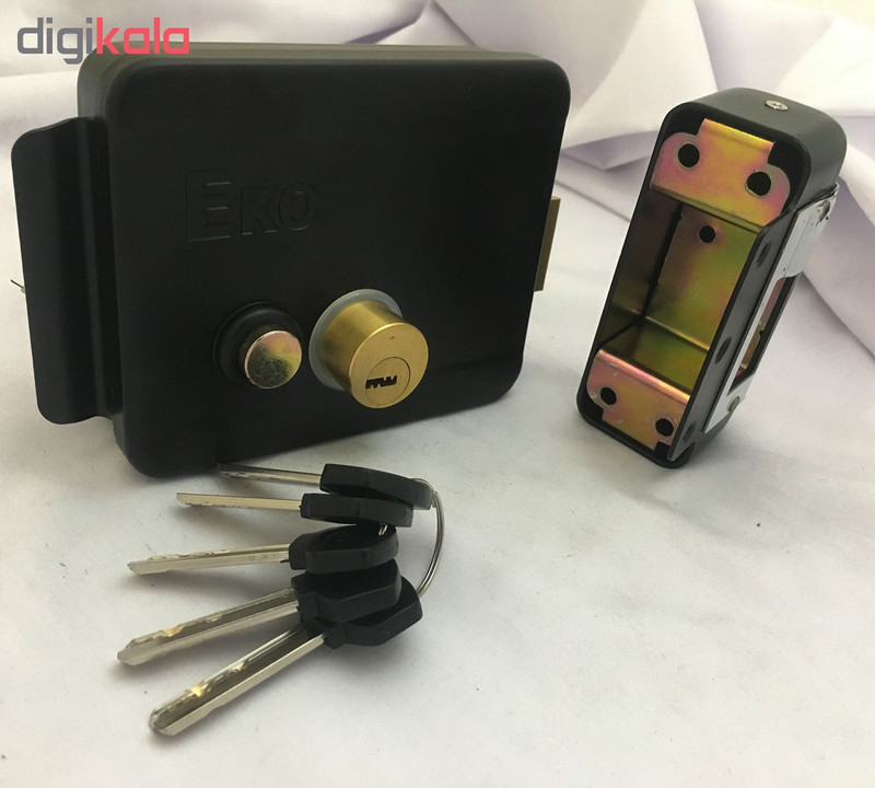 قفل برقی در حیاطی اکو مدل 12vdc