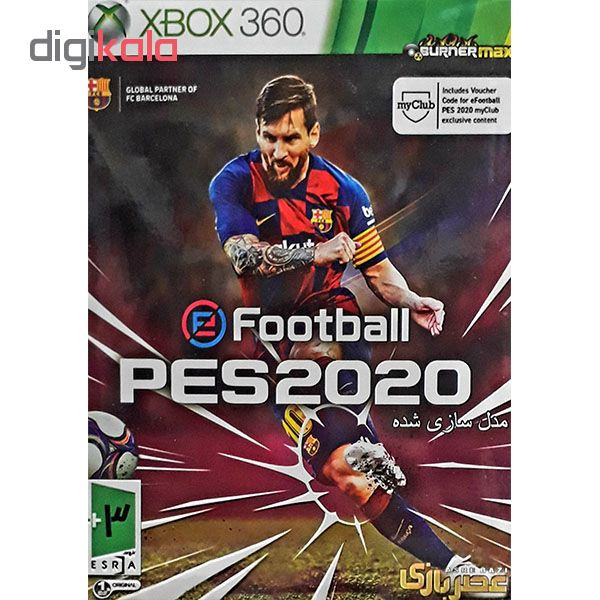 بازی football pes2020 مخصوص xbox360 نشر عصر بازی بازی football pes2020 مخصوص xbox360 نشر عصر بازی