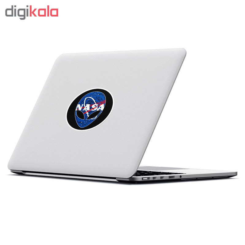 استیکر لپ تاپ ماسا دیزاین طرح آدم فضایی مدل STK41