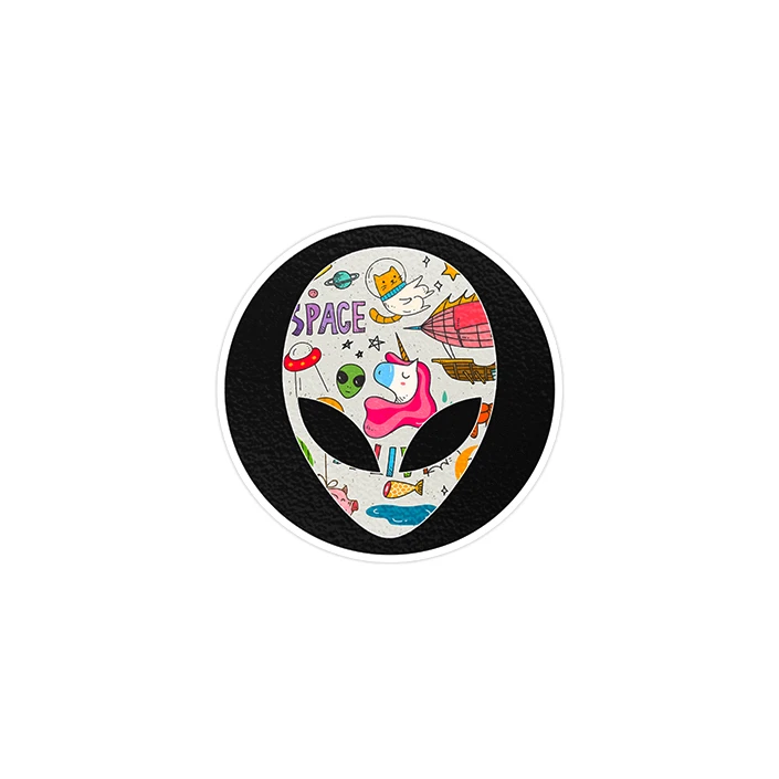 استیکر لپ تاپ ماسا دیزاین طرح آدم فضایی مدل STK47