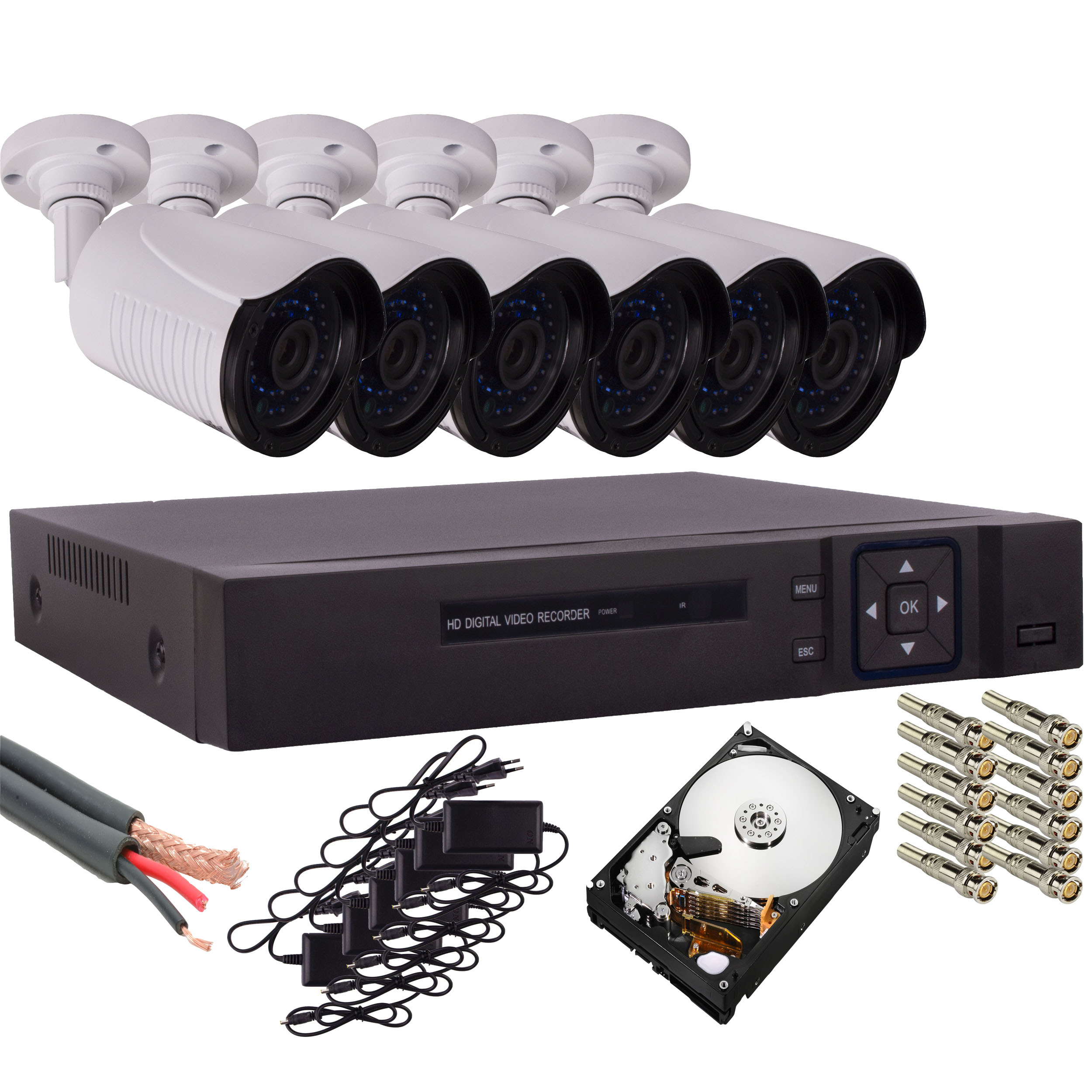 سیستم امنیتی آنالوگ مدل 5008-925-6-AH2-HDD