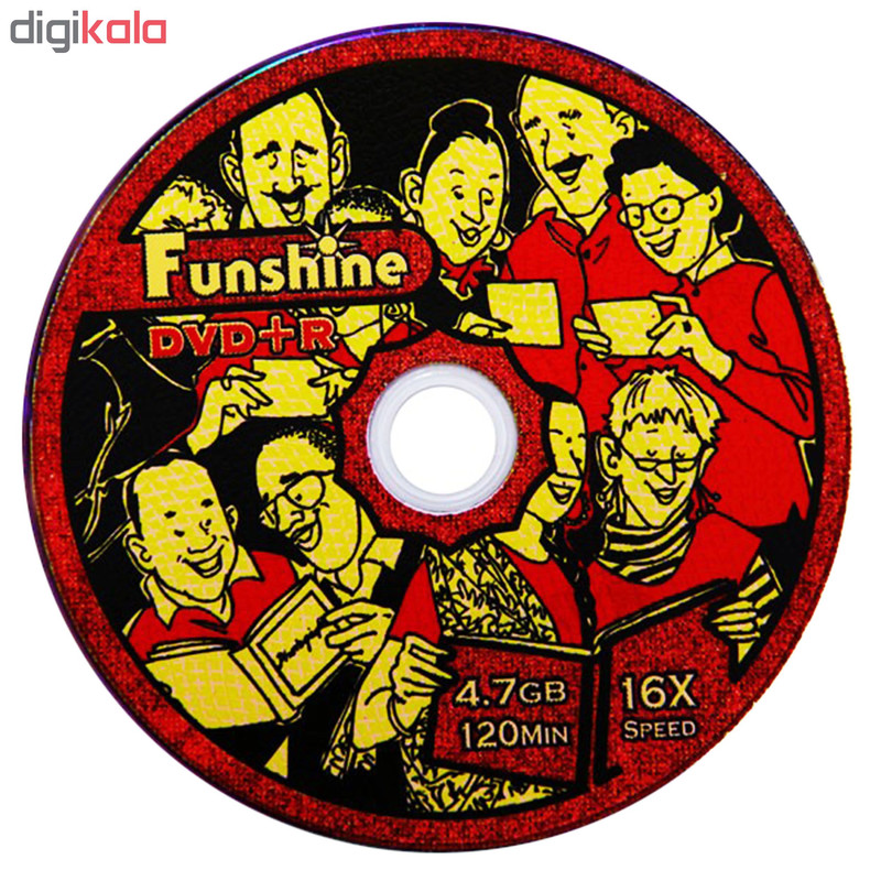 دی وی دی خام فانشاین مدل Fun600 بسته 600 عددی