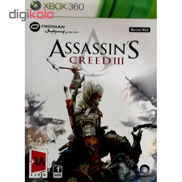 بازی assassins creed 3 مخصوص xbox360