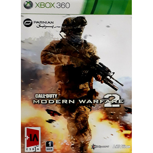 بازی call duty modern warfare 2 مخصوص xbox360