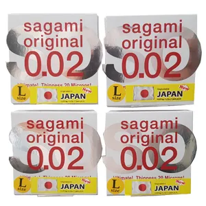 Sagami Large Condoms Pack of 4