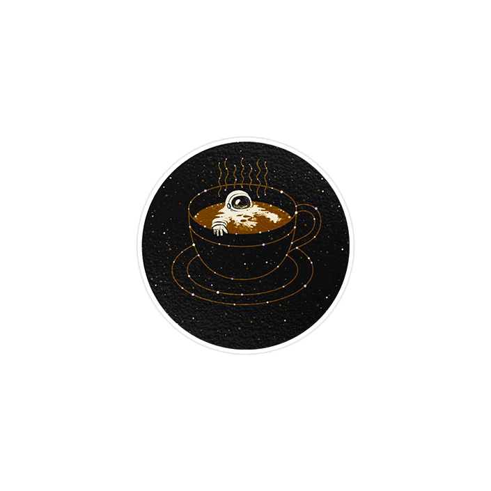 استیکر لپ تاپ ماسا دیزاین طرح لیوان قهوه مدل STK86