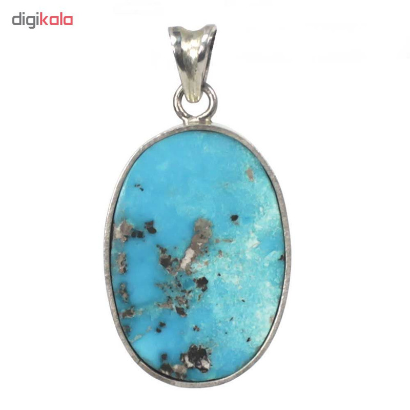 آویز گردنبند نقره زنانه کد 9038