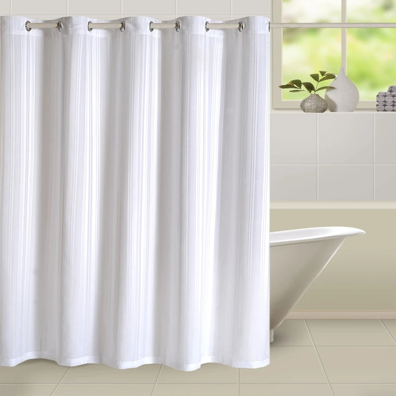 پرده حمام ساوایام هند مدل CU SC  5500 - سایز 180 × 200 سانتی متر