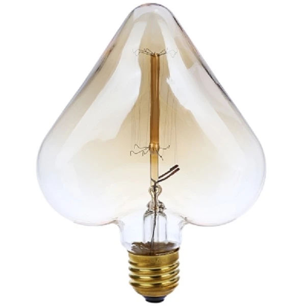 لامپ ادیسونی 40 وات طرح HEART پایه E27