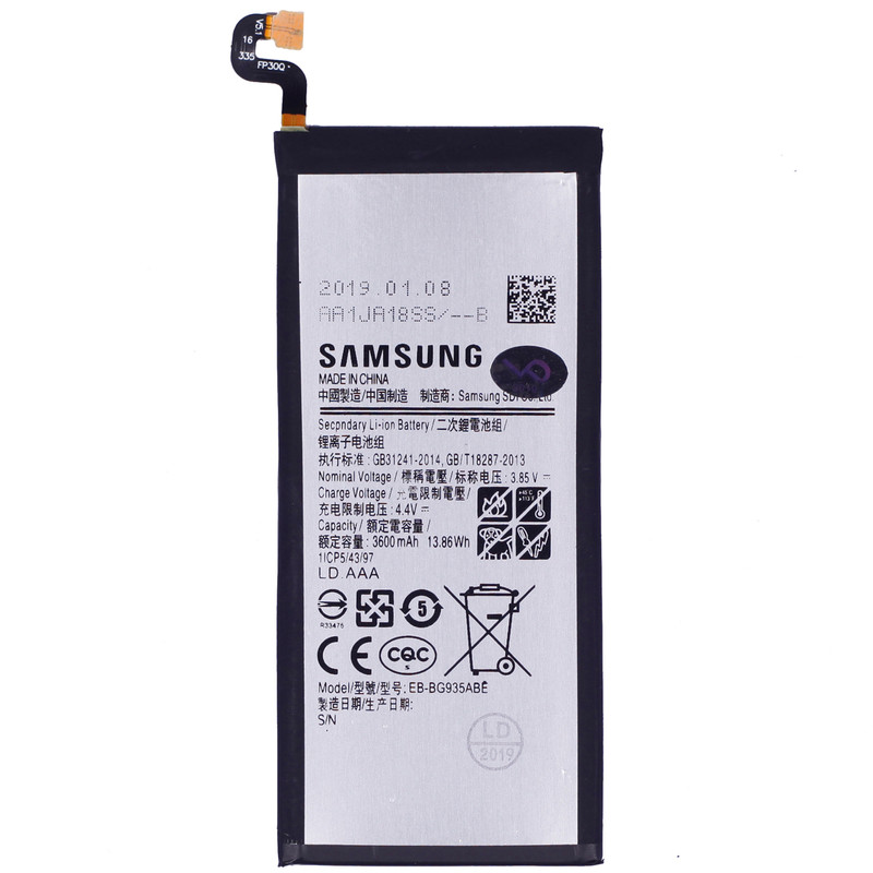 باتری موبایل مدل EB-BG935ABE ظرفیت 3600 میلی آمپر ساعت مناسب برای گوشی موبایل سامسونگ Galaxy s7 edge