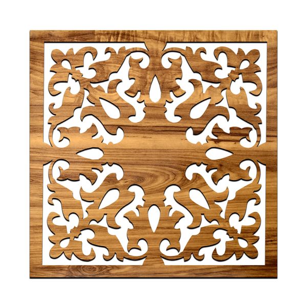 تایل سقفی کد LMG0079-A سایز 60*60 سانتی متر بسته 4 عددی