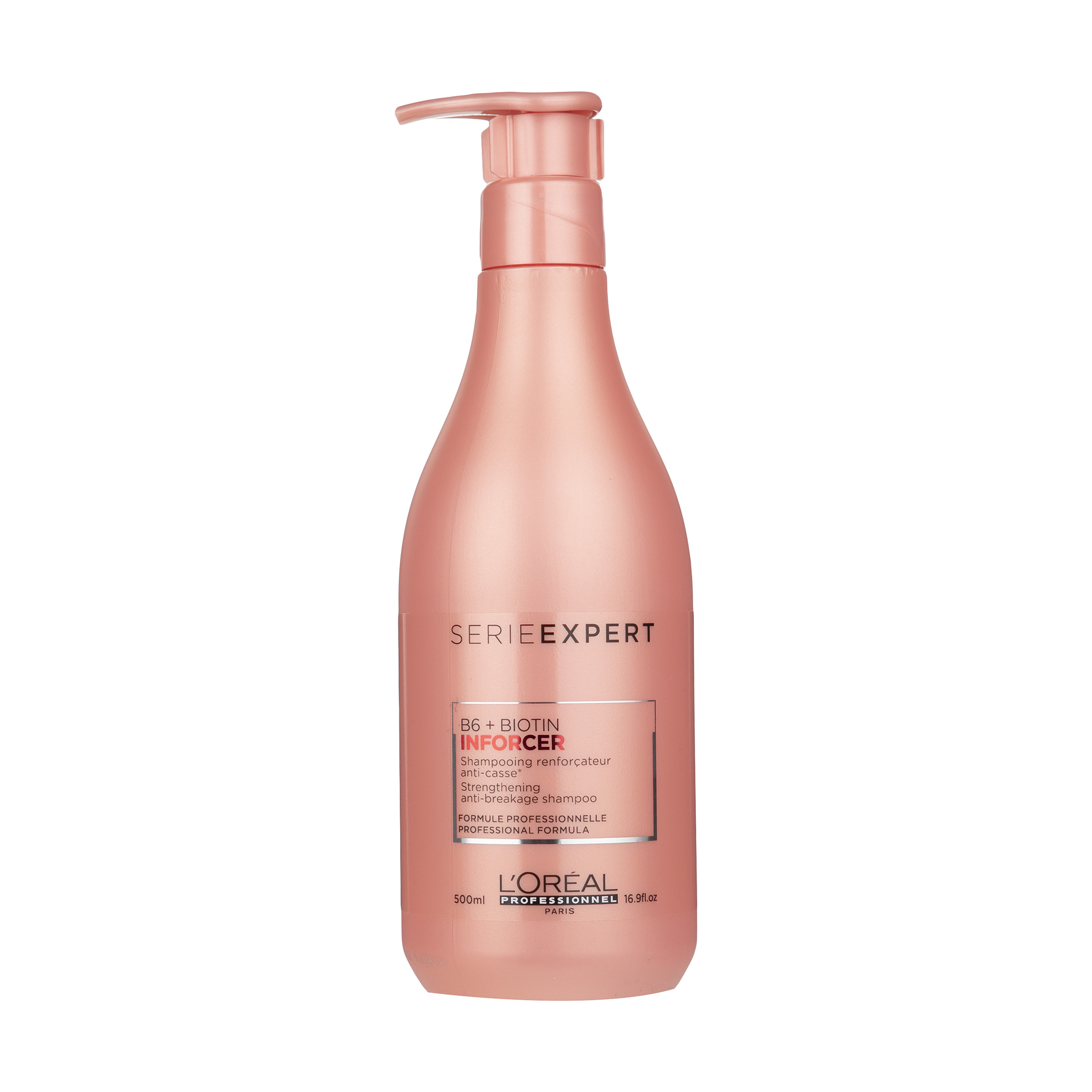 شامپو مو اینفورسر لورآل سری اکسپرت مدل Pro Keratin حجم 500 میلی لیتر
