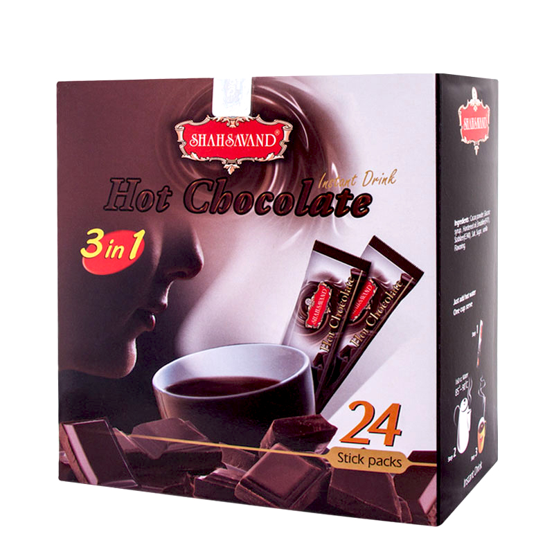 شکلات داغ شاهسوند مدل A24 بسته 24 عددی