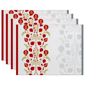 زیربشقابی طرح یلدا کد IDM 147 بسته 4 عددی