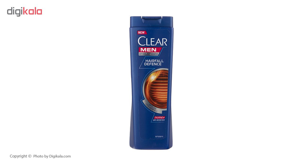 شامپو ضد شوره مردانه کلیر مدل Hairfall Defense حجم 200 میلی لیتر