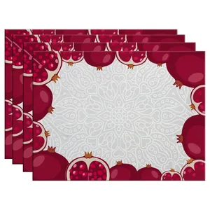 زیربشقابی طرح یلدا کد IDM 149 بسته 4 عددی